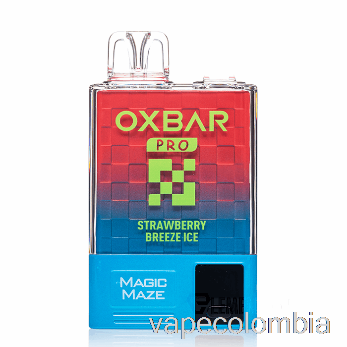 Vape Recargable Oxbar Magic Maze Pro 10000 Desechable Brisa De Fresa Hielo - Jugo De Vaina